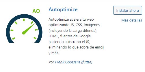 autoptimize plugin 