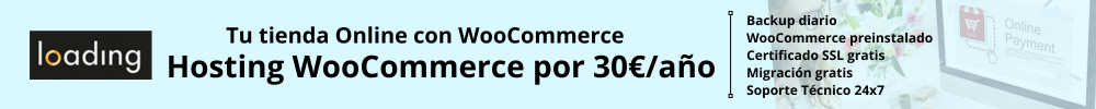 Banner oferta hosting WooCommerce