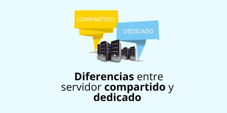 Diferencias entre servidor compartido y dedicado