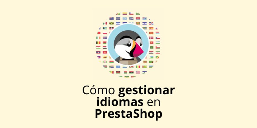 Gestionar idiomas en PrestaShop