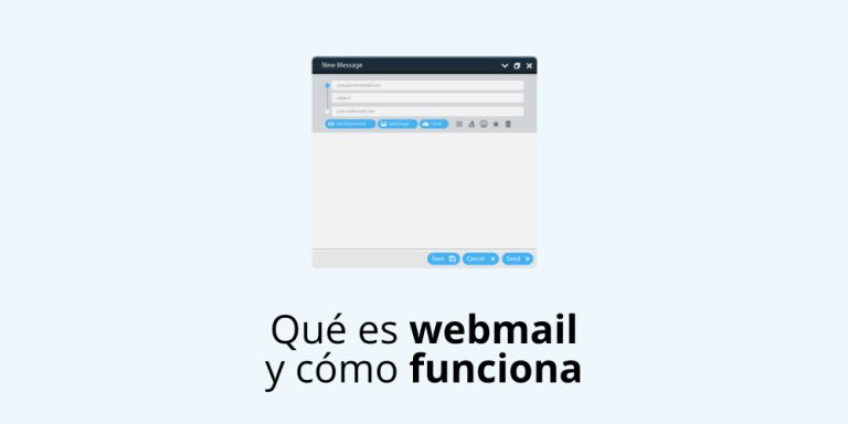 Qué es webmail y cómo funciona