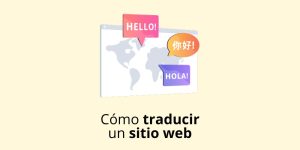 Cómo traducir un sitio web